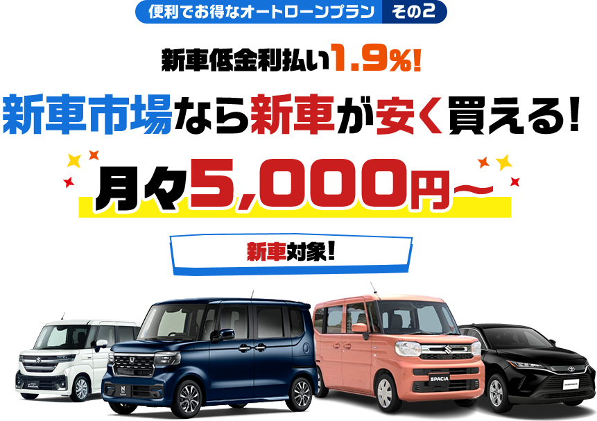 便利でお得なオートローンプランその2