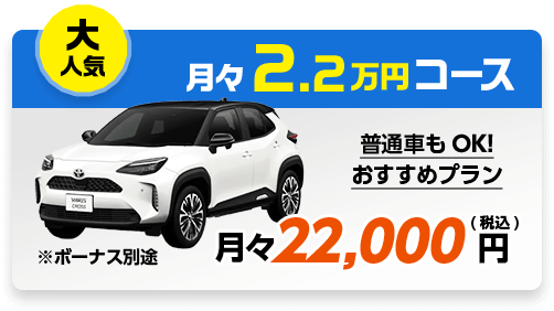 月々2.2万円コース